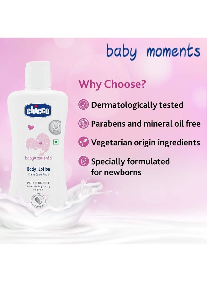 Chicco Baby Moments Body Lotion 200ml - Image 5